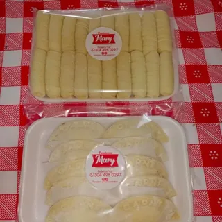 Deditos x20 y 10 empanadas congelados